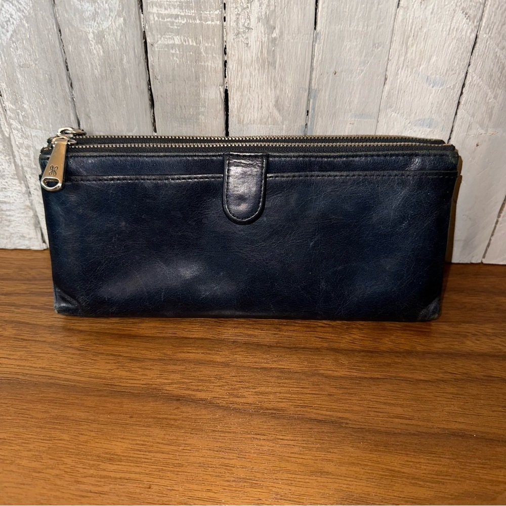 HOBO International Long Bi-fold Leather Wallet